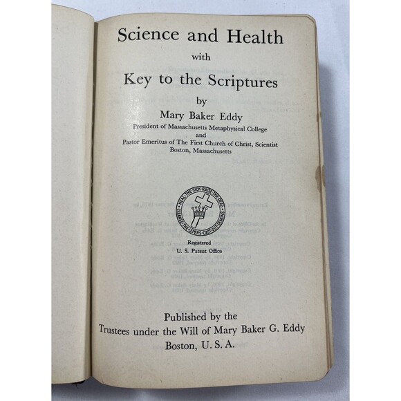 Science and Health Keys to Scripture Mary Baker Eddy Sunday School Vintage 1934 - Picture 7 of 14